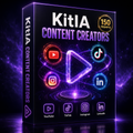 KitIA Content Creators — 150 AI Prompts to Grow on YouTube, TikTok & Instagram