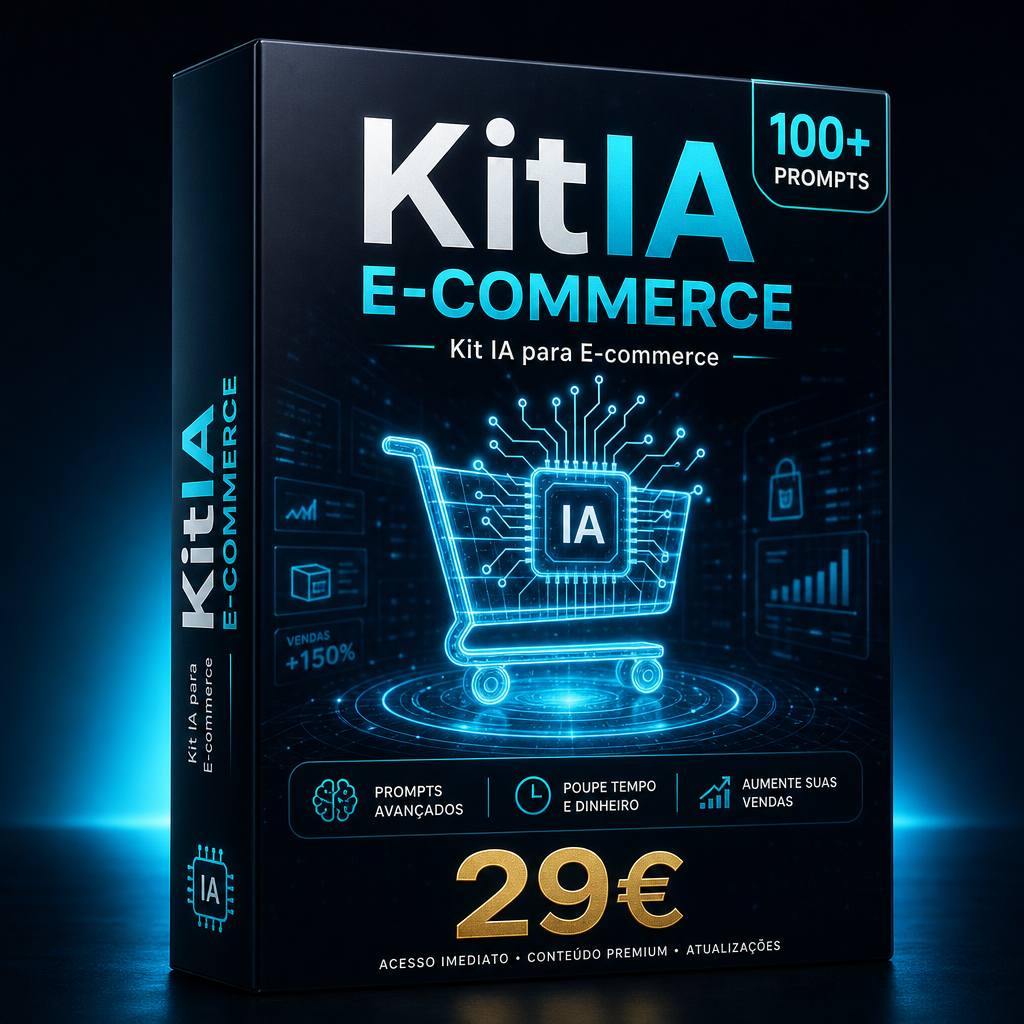 Kit IA para E-commerce — 110 Prompts PDF + Notion