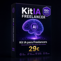 Kit IA para Freelancers — 100 Prompts PDF + Notion