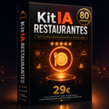 Kit IA para Restaurantes e Hostelaria — 80 Prompts PDF + Notion