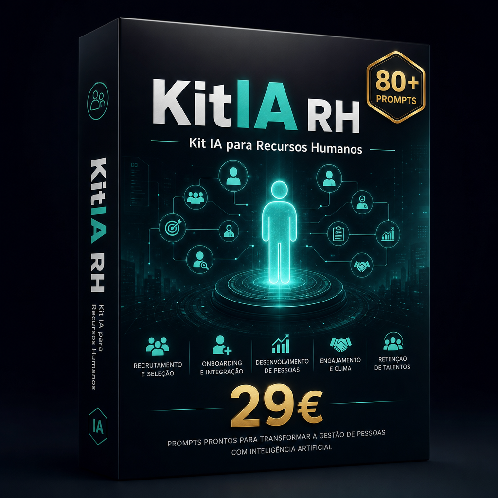 Kit IA para Recursos Humanos — 80 Prompts PDF + Notion